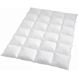 Traumschlaf Daunendecke Arktis extra warm, Füllung: 90% Daunen, 10% Federn 135x200 cm - weiß