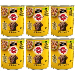 PEDIGREE Cuisine in Sauce Lamm, Nudeln & Karotten 800g (Menge: 12
