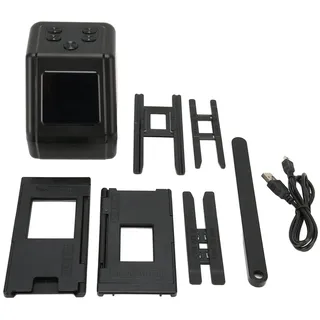 Film-Scanner, zu Negativen, Farbe, Schwarz, Weiß, JPG-Fotos, 12 MP mit 5,1 cm LCD-Bildschirm, Foto und Konvertieren von 135, 126, 110 Filmen