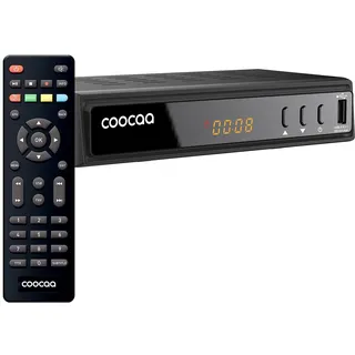 CooCaa HDC2530 grau (schwarz, grau), B:16,8cm H:4cm T:9,5cm, Receiver, Kabel-Receiver