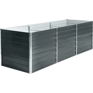 Estexo Hochbeet 240 x 80 x 77 cm Anthrazitgrau