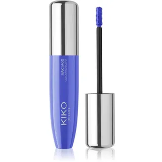 KIKO Milano Maxi Mod Colour Mascara langlebiger Mascara für mehr Volumen Farbton 01 Electric Blue 12 ml