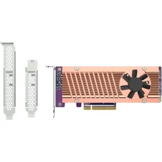 QNAP QM2 Card, 2x M.2 PCIe, 3.0 x8 QM2-2P-384A