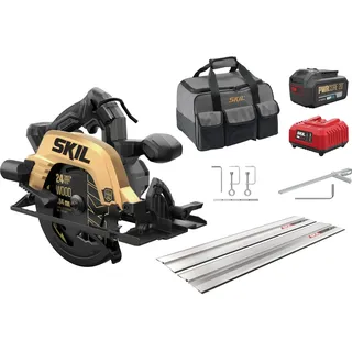 SKIL 3575DB 20V Akku-Handkreissäge 184 mm inkl. Führungsschiene