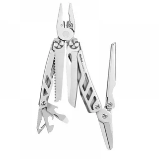 NexTool Multitool Nextool Flagship Pro NE20203, 16 in 1 Multitool, silber, Nylon Holster