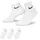 Lightweight Trainings-Knöchelsocken White/Black 42-46