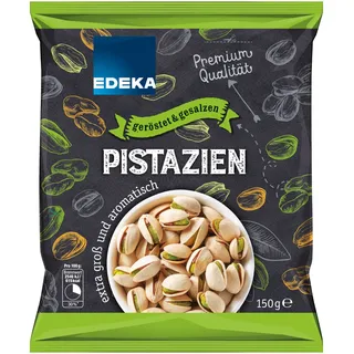 Edeka Pistazien geröstet und gesalzen 1x150g Packung