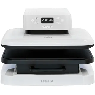 loklik Auto Heat Press Weiß