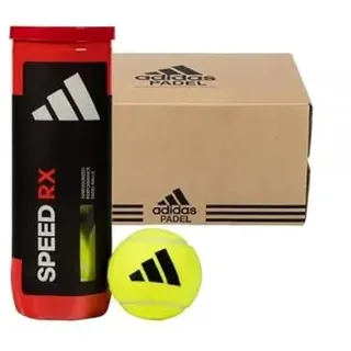 Karton 24 Dosen ADIDAS Speed RX Padel-Bälle, Erwachsene Unisex, Gelb (Amarillo), Einheitsgröße