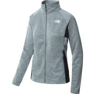 THE NORTH FACE Damen Funktionsjacke W AO MIDLAYER, Goblin Blue White Heather-TNF Black Heather, L