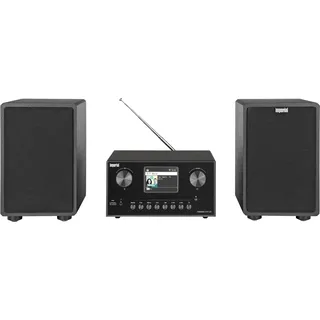 Imperial DABMAN i310 CD Stereoanlage Internetradio, DAB+, UKW, CD, Bluetooth®, DLNA, NFC, Inkl. Fernbedienung, DLNA-fähig 2 x 20 W Schwarz