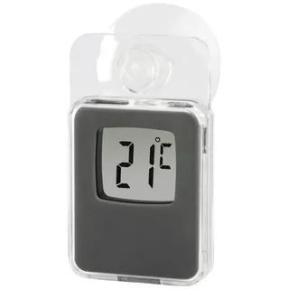 Hama Fensterthermometer Grau 00186397