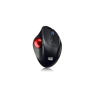 Adesso Maus mit Trackball (2,4 GHz, kabellos, programmierbar, ergonomisch, abnehmbar), iMouse T30