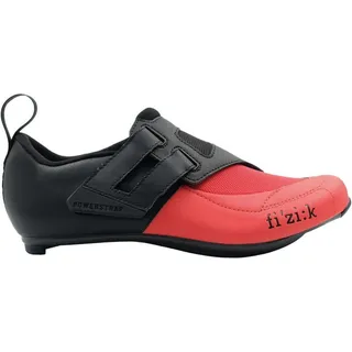 FIZIK Transiro Powerstrap R4 Triathlonschuhe schwarz/rot EU 42,5 2022 Triathlon Radschuhe