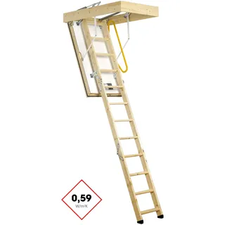 Minka Bodentreppe Polar Extrem 140x70 cm Holz/Kunststoff/Stahl