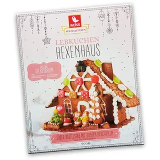 WEISS Lebkuchen Hexenhaus, 900 g