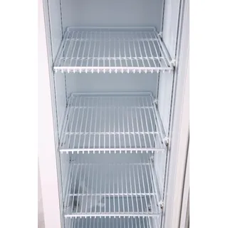 METRO PROFESSIONAL Schlanker Getränkekühlschrank GSC2133, Metall/Glas, 39 x 47.5 x 188 cm, 133 L, statische Kühlung, 200 W, mit Schloss, weiß