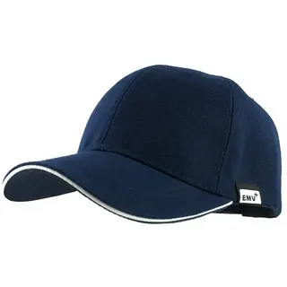 EMV+ Strahlenschutz Anti-Radiation Baseball Cap (Blau) mit Silberfaser blockiert Handy-Strahlung, WLAN und 5G - Einheitsgröße