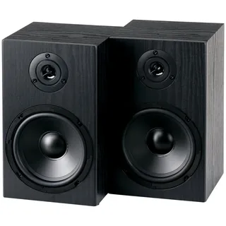 McGrey BSS-265 BK 6,5" HiFi Regallautsprecher Paar schwarz 2x 40W RMS