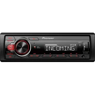 Pioneer MVH-330DAB-AN, 1DIN Autoradio mit RDS und DAB+, USB, AUX-Eingang, Bluetooth, geringe Einbautiefe, inklusive DAB-Antenne