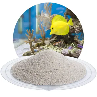Schicker Mineral Aquariumsand weiß 25 kg