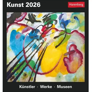 Harenberg Kunst Tagesabreißkalender 2026 - Kulturkalender - Künstler, Werke, Museen: von Regina Erbentraut/ Maria Christina Zopff / Harenberg / Kalender