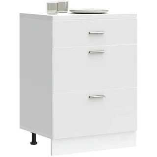 vidaXL Unterschrank Lyon 0 x 0 x 0 cm Weiß