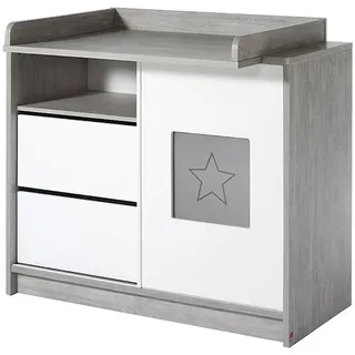 Schardt 055802200 Wickelkommode Eco Star, mit Wickelaufsatz