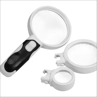 SAFE Schwäbische Albumfab 3 in 1 LUPE - 25x / 5x / 16x