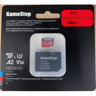 GameStop microSDXC 512GB Speicherkarte Kamera Drohne Handy | Gr.: onesize