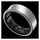 Größe 7, 17,3 mm Titanium Silver