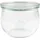 580 ml 6 St. 100 mm Glasdeckel