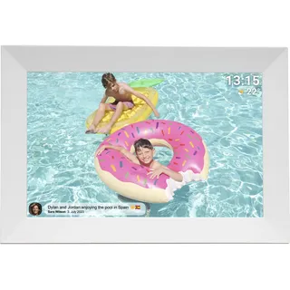 Denver Frameo PFF-1024 MK2 16GB weiss 26 cm (10 Zoll) Bilderrahmen