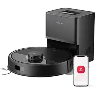 Roborock Q7 BF+ Staubsauger Roboter 8000 Pa(Upgrade von Q5 Pro+), PreciSense® LiDAR-Navigation, Dual Anti-Tangle-System für Teppich,Tierhaare - Schwarz