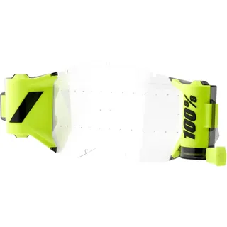 100% Racecraft/accuri/strata Roll off system Fluo Yellow One Size