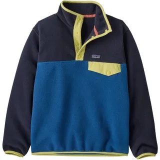 Patagonia Kinder Lightweight Synchilla Snap-T Fleece Pullover (Blau L) Hoodies