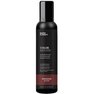 basler Color Schaumfestiger Mahagoni, Aerosoldose 200 ml - Praktische Anwendung | Schaumfestiger mit Farbe