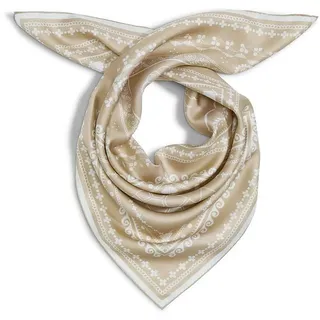 Nicki-Tuch aus 100% Seide Peter Hahn beige