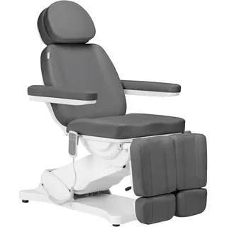 ACTIVESHOP Elektrischer Fußpflegestuhl Sillon Classic, 2 Motoren, grau