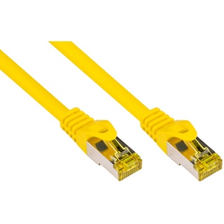 Good Connections Patchkabel mit Cat. 7 Rohkabel S/FTP gelb 2m