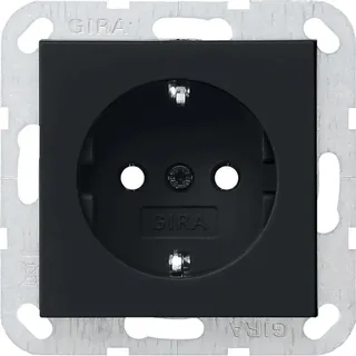 Gira Schuko-Steckdose 16 A 250 V~ Schwarz