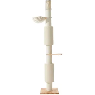 Nobby Kratzbaum Deckenspanner Bors H 279-305 cm cream