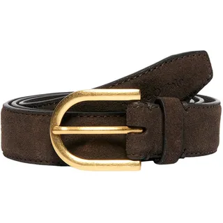 Marc O'Polo Damengürtel Leder Dunkelbraun 90