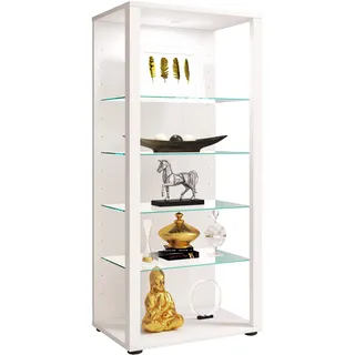 VCM Standvitrine Glasol 52 x 35 x 0 cm Weiß