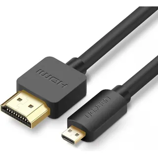 UGREEN Hdmi-zu-micro-hdmi-adapterkabel 2,0 V 4k 60 Hz 30awg 1,5 M Schwarz