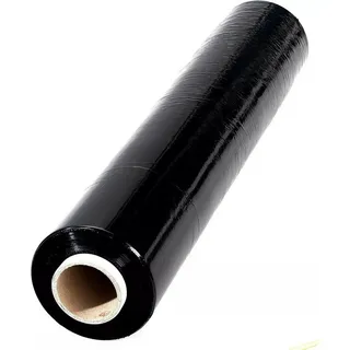 alpedia Stretchfolie L300 μm schwarz 6RL/VE