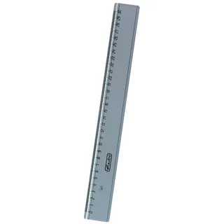Herlitz Lineal herlitz Flachlineal, 300 mm lang, transparent, Kunststoff