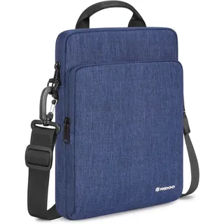 NIDOO Laptop Tasche für 12,9" iPad Pro / 13" iPad Pro M4 / 13,6" MacBook Air M3 M2 / MacBook Pro 13, 12"-13" Tablet Tragetasche für Surface Pro 10/13,4" XPS 13, Dunkelgrau Umhängetasche Schultertasche