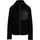 High-Loft Fleece Jacke Schwarz 38