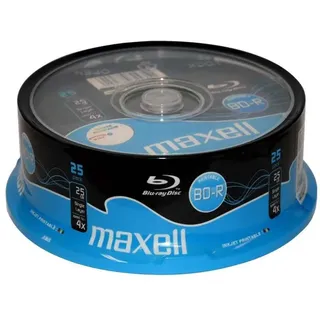 Maxell BD-R Blu-ray Disc 4X 25GB (25er Pack)